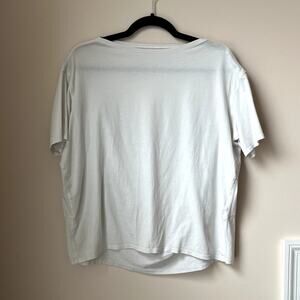 Lululemon Back In Action Oversized Short Sleeve T Shirt White Size 6